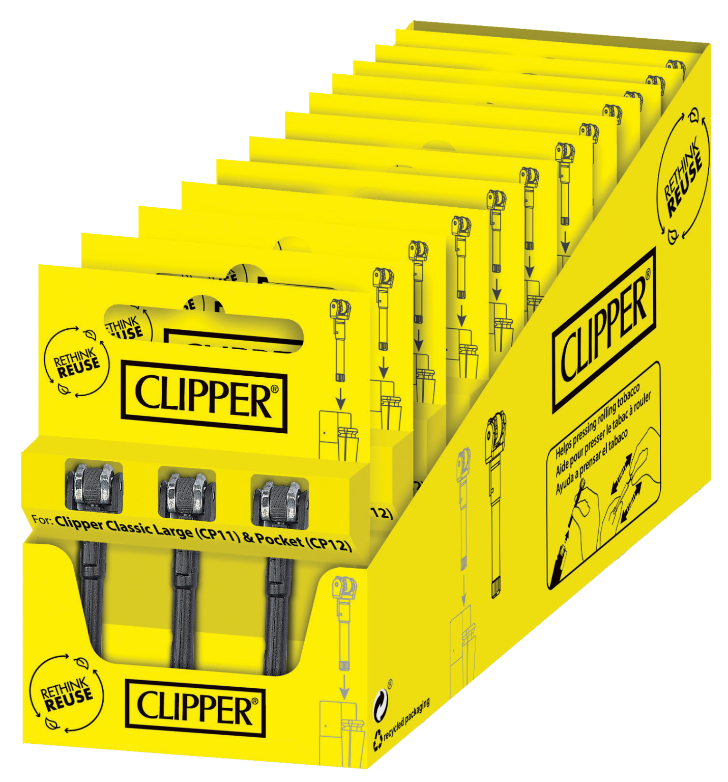 CLIPPER FLINT SYSTEMS 3 PCS
