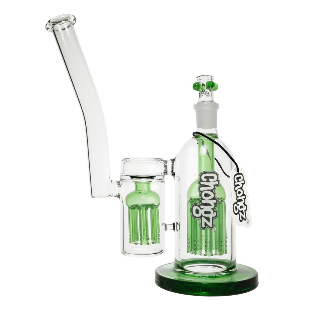 GLASS CHONGZ 27.5CM "WIZARDS SLEEVE" LIZARD GREEN