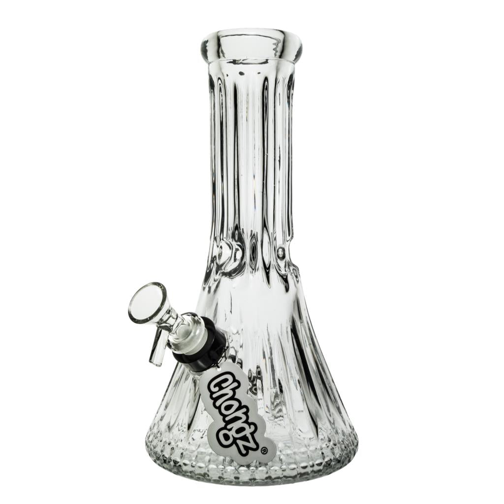 CHONGZ 25CM "LAZARUS" CUT GLASS BEAKER WATERPIPE