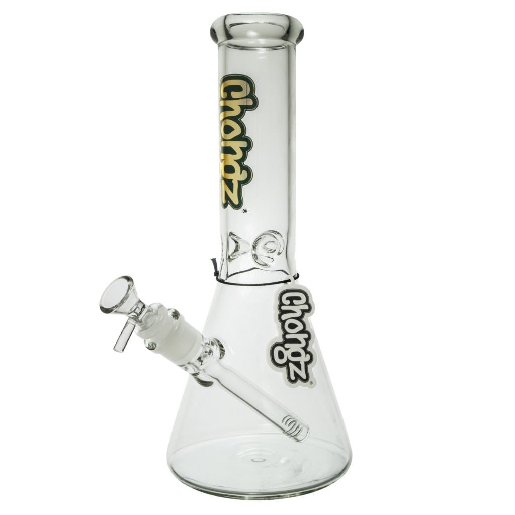CHONGZ 30CM 5MM GLASS "SOLID GONE" WATERPIPE ICE CLEAR ACCENTS - SeedySide