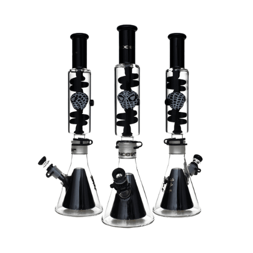 GLASS WATERPIPE SPIDERGUY GLYCERIN COIL - SeedySide