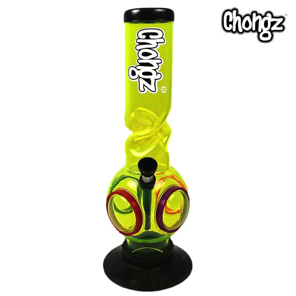 CHONGZ 30CM "WILLS CHUTNEY FERRET" ACRYLIC WATERPIPE