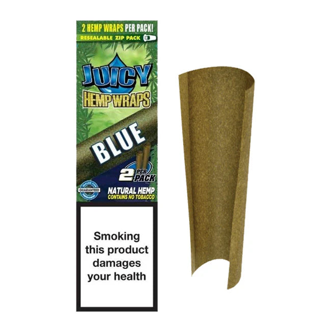 JUICY JAY BLUE HEMP WRAPS