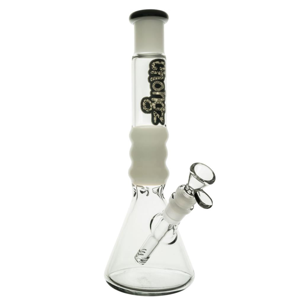 CHONGZ GLASS 29CM "GREENPOINT GOTHIC" ICE WHITE