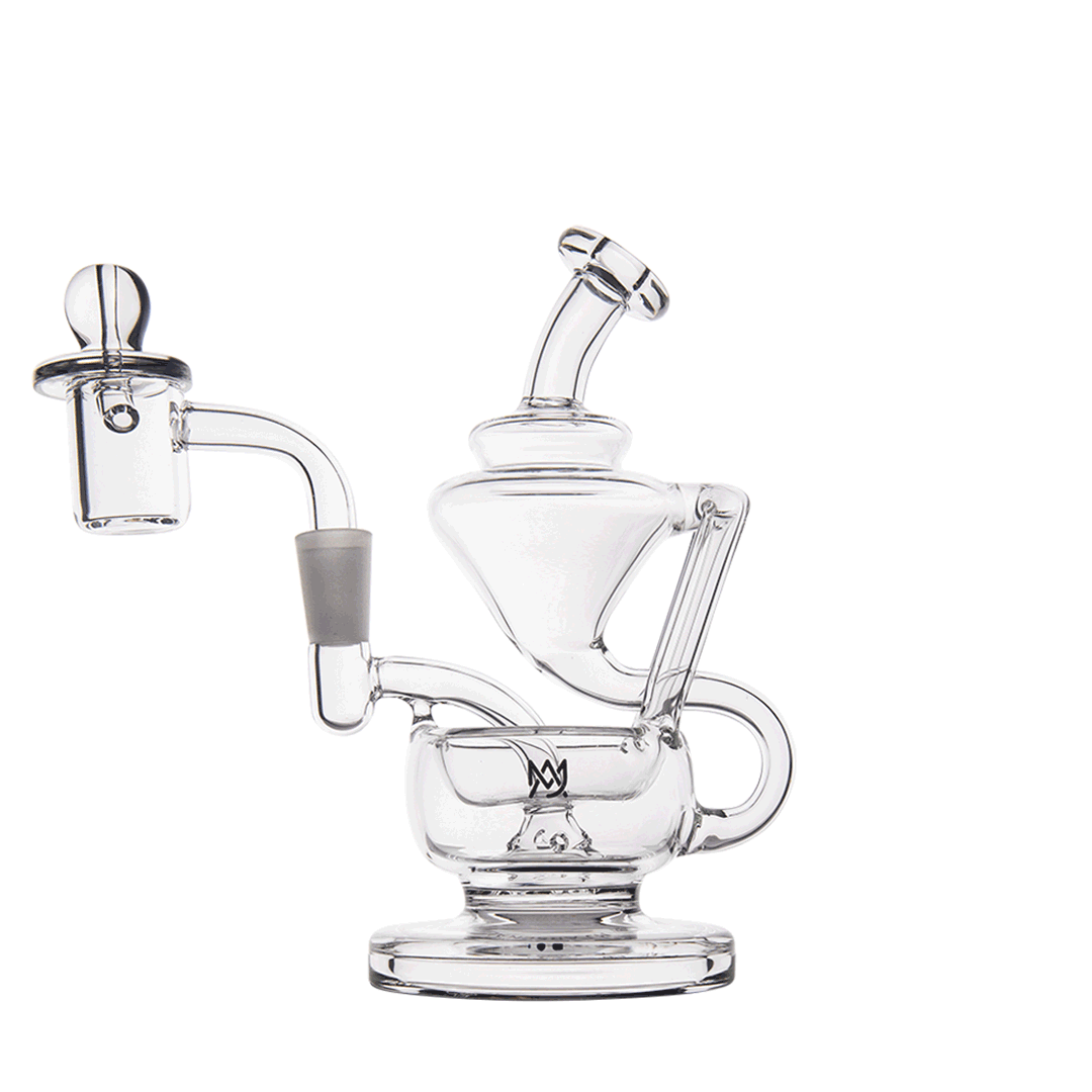 CLAUDE MINI DAB RIG - CLEAR