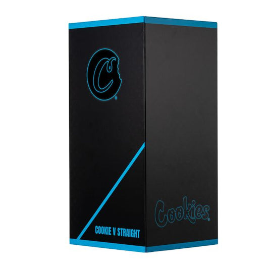 COOKIE V STRAIGHT BLACK - 5MM GLASS THICKNESS