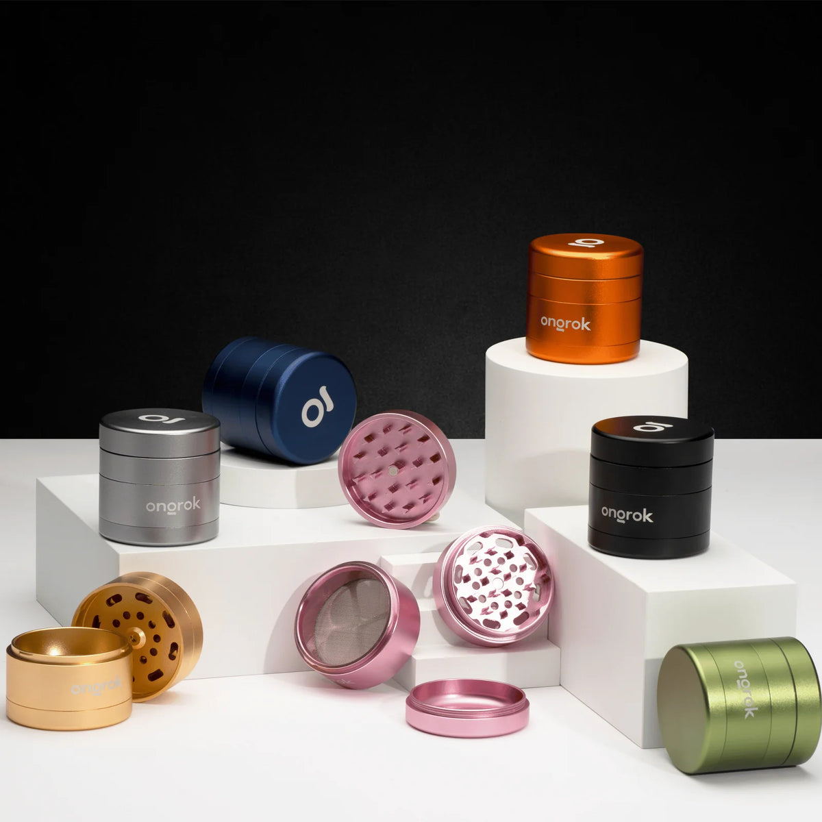 ONGROK EZ GRIND 2.0 4-PIECE OPEN GRINDER