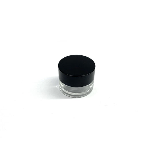 GLASS JAR - ROUND CLEAR 5ML