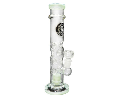 HEAVY DUTY GLASS PERCOLATOR BONG W ICE PICKS 30CM