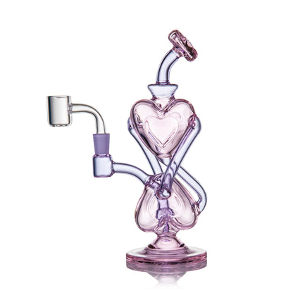 HTH (HEART TO HEART) MINI DAB RIG - HEART RIG