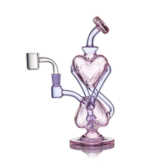 HTH (HEART TO HEART) MINI DAB RIG - HEART RIG