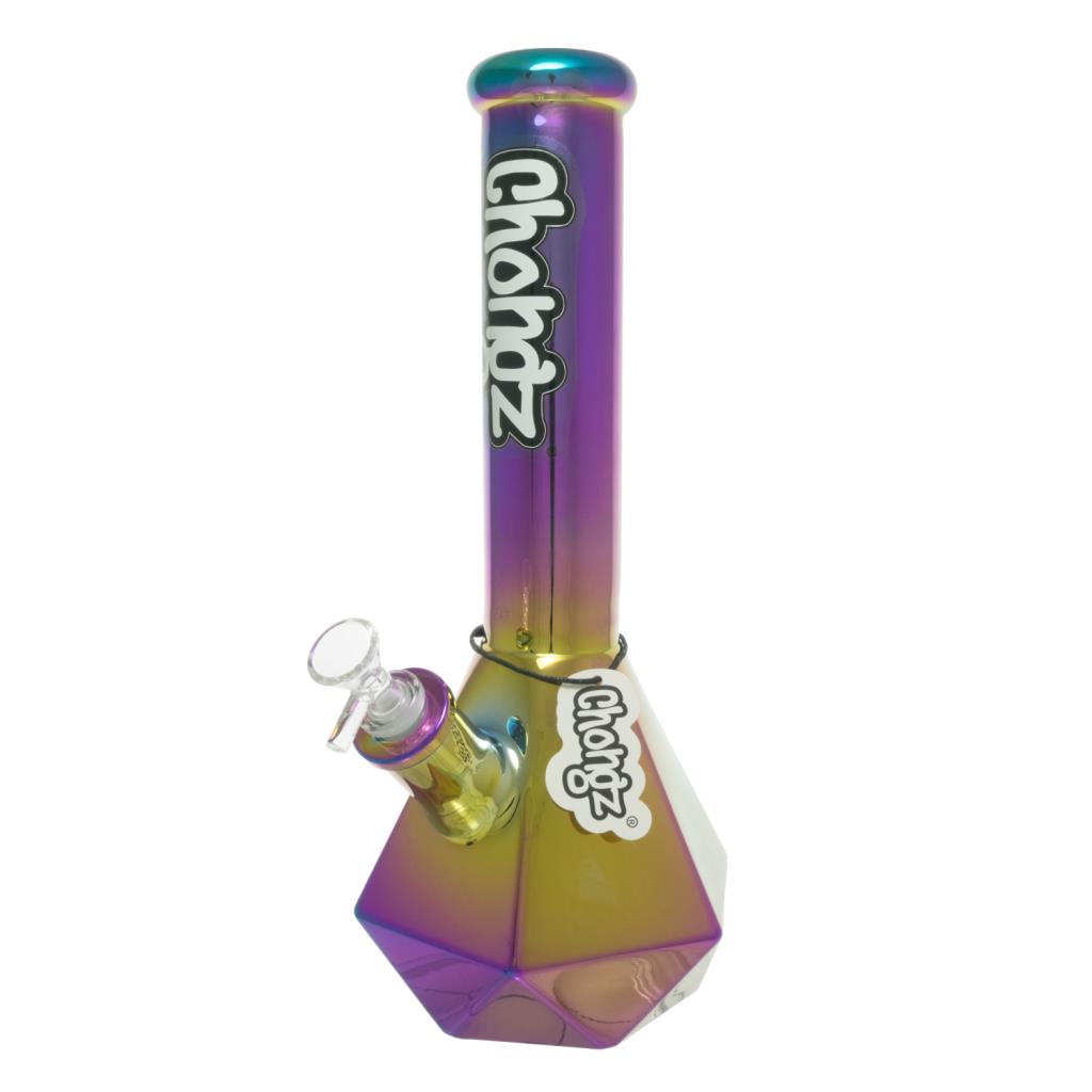 CHONGZ 35CM "JOHNNY GEMSTONE" GLASS WATERPIPE