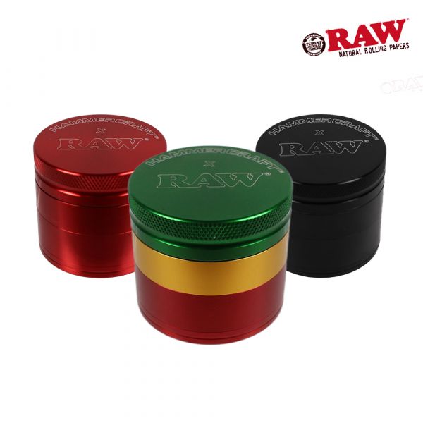 RAW X HAMMERCRAFT MEDIUM 55MM 4PT GRINDER