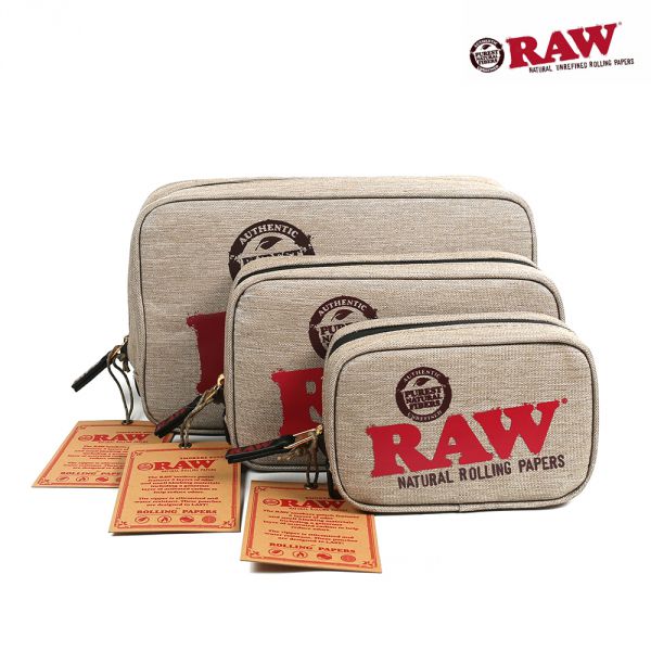 RAW SMELL PROOF SMOKER POUCH