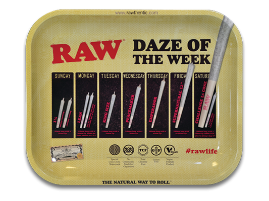 RAW DAZE METAL ROLLING TRAY