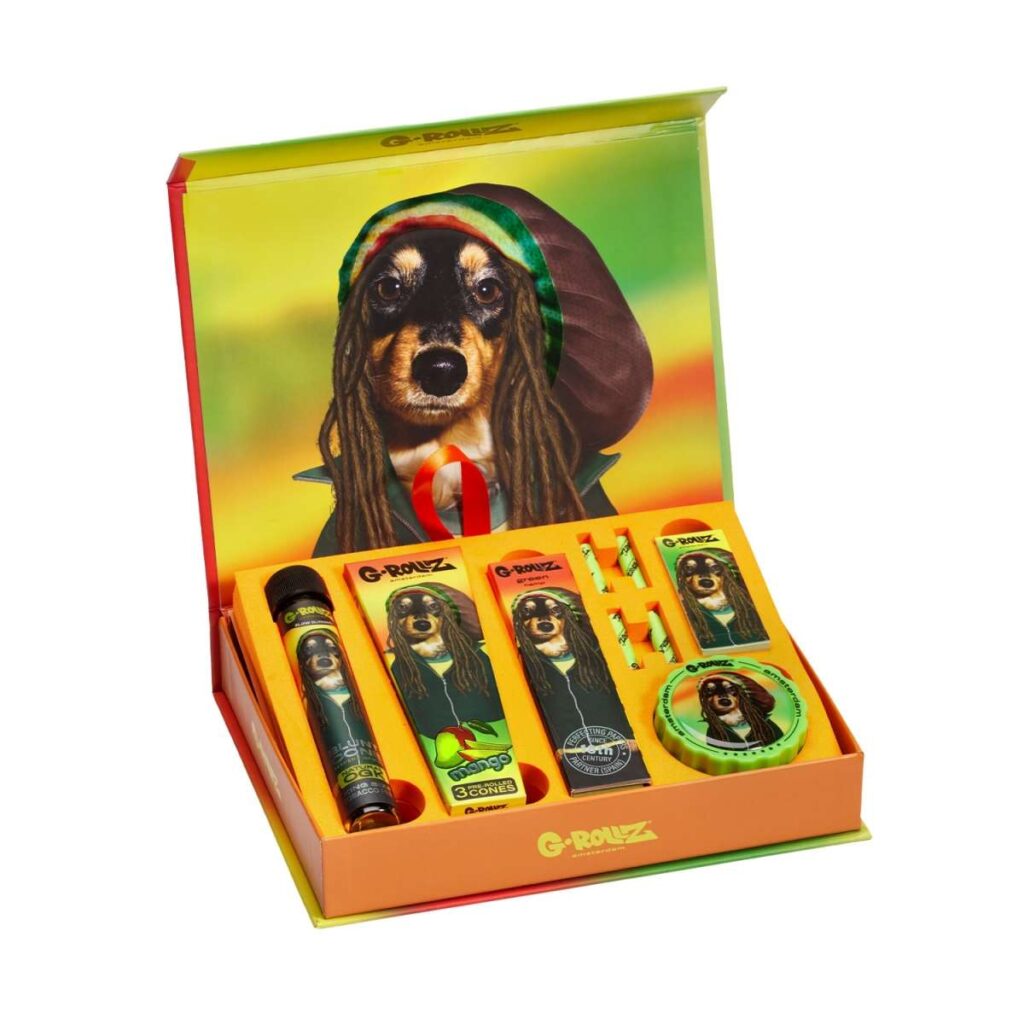 G-ROLLZ BOXED GIFT SET GUEST DESIGN - REGGAE