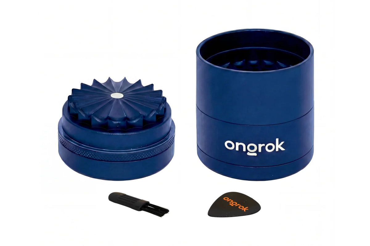 ONGROK 55MM TOOTHLESS 5-PIECE GRINDER