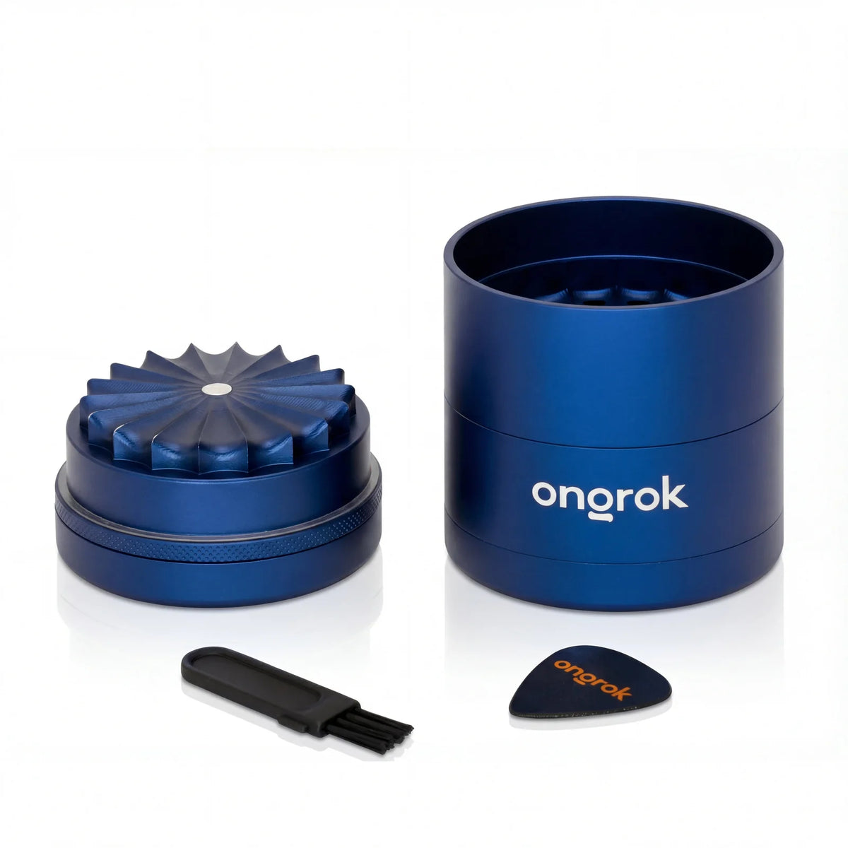 ONGROK 5-PIECE FLOWER GRINDER WITH STORAGE