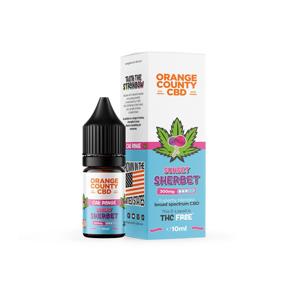 CBD CALI E - LIQUID 300MG 10ML - SeedySide