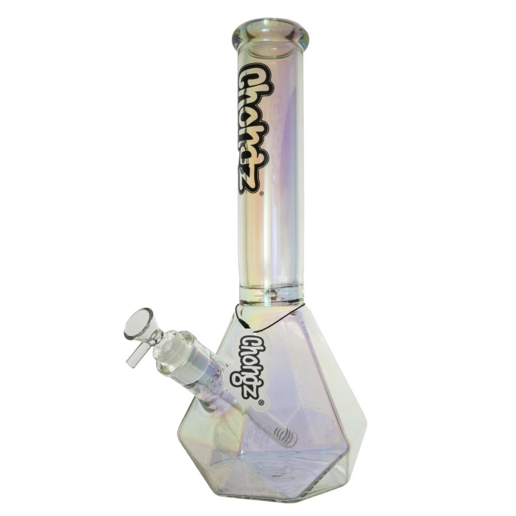 CHONGZ 35CM "JOHNNY GEMSTONE" GLASS WATERPIPE - SeedySide
