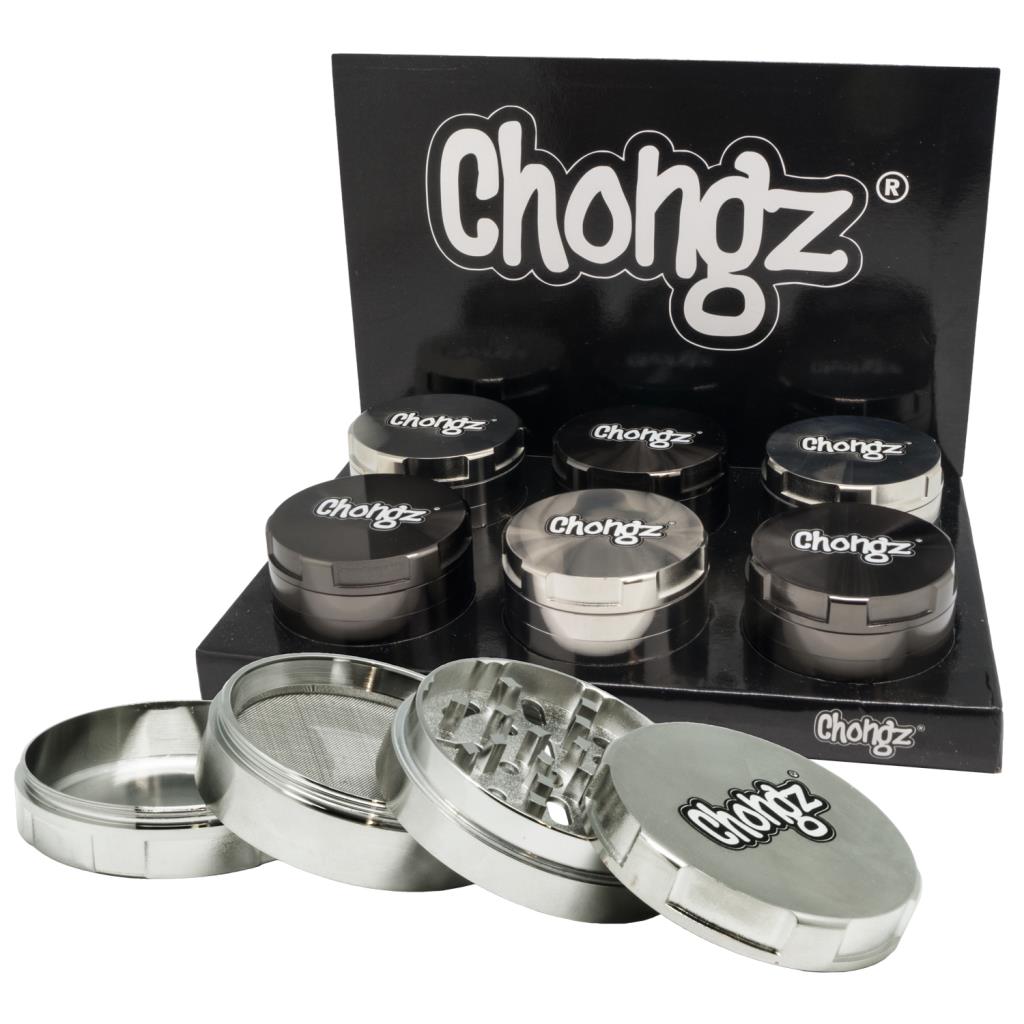 CHONGZ 60MM 4PT "CRASH TEST 3" GRINDER - SeedySide