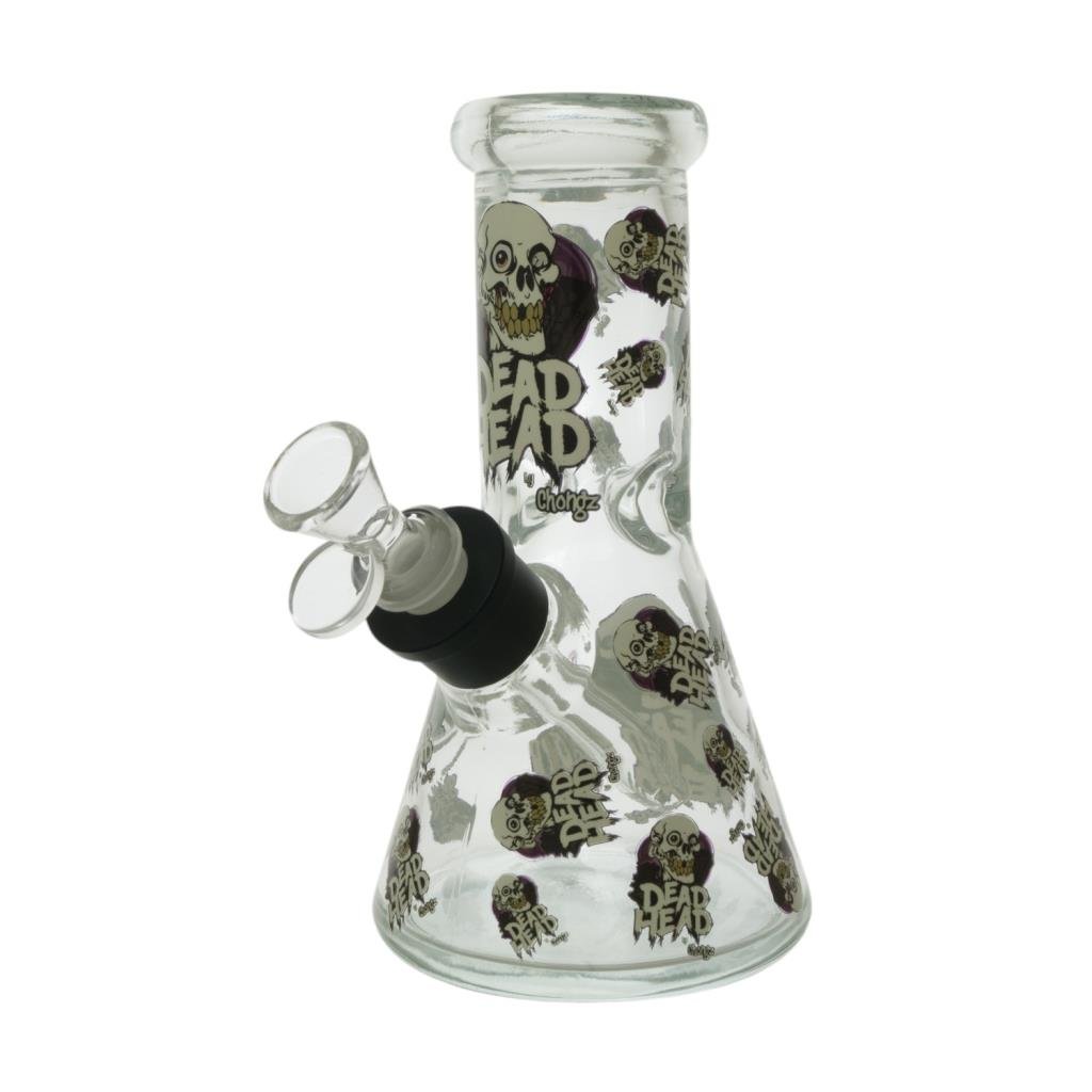 CHONGZ GLASS 20CM GLOW SERIES "DEAD HEAD" WATERPIPE - SeedySide