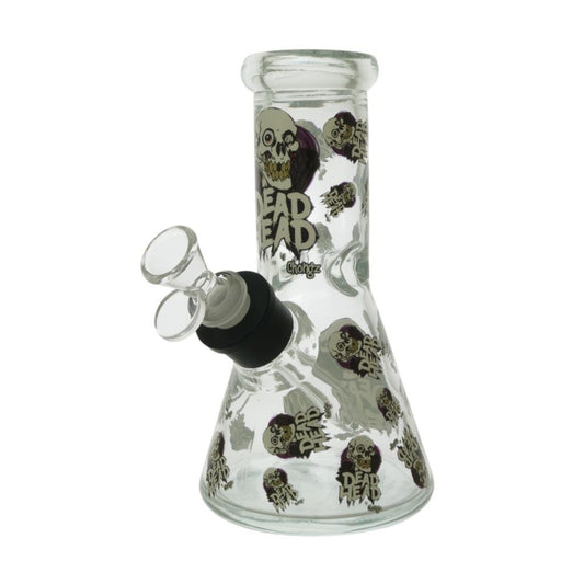 CHONGZ GLASS 20CM GLOW SERIES "DEAD HEAD" WATERPIPE - SeedySide