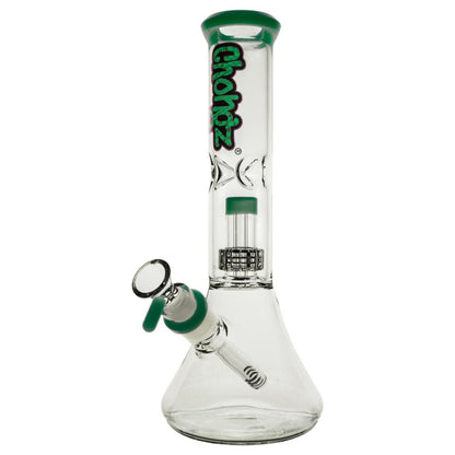 CHONGZ GLASS "BANDIT" 4MM 27.5CM WATERPIPE - SeedySide