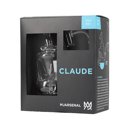 CLAUDE MINI DAB RIG - CLEAR - SeedySide