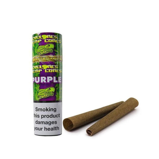 CYCLONE PURPLE HEMP CONES 2PK - SeedySide