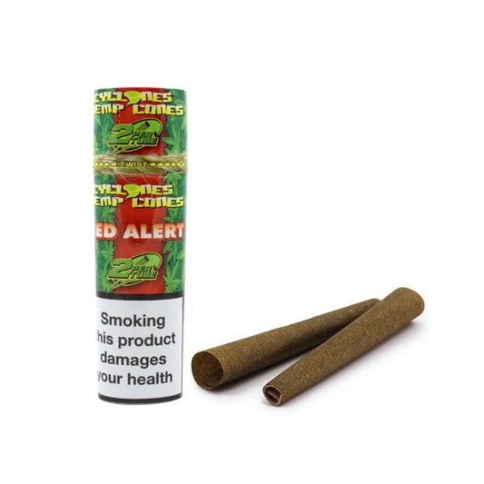 CYCLONE RED ALERT HEMP CONES 2PK - SeedySide