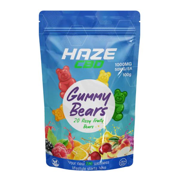 HAZE CBD GUMMY BEARS - SeedySide