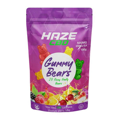 HAZE CBD GUMMY BEARS - SeedySide