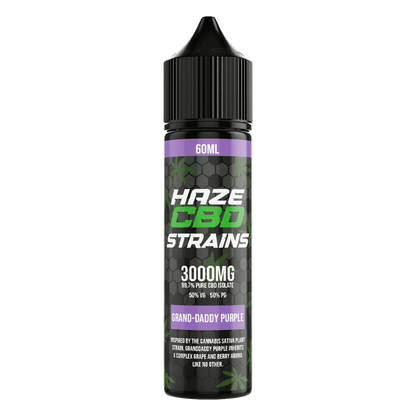 HAZE CBD STRAINS 3000MG 60ML - SeedySide