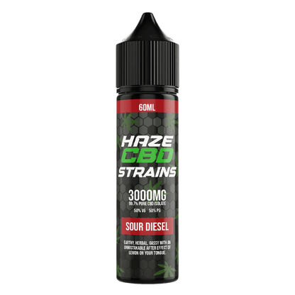 HAZE CBD STRAINS 3000MG 60ML - SeedySide