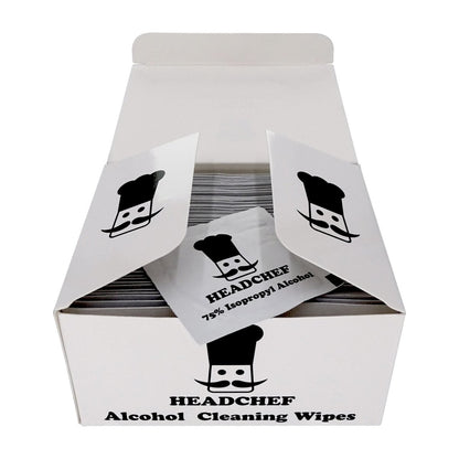 HEADCHEF ALCOHOL CLEANING WIPES - SeedySide