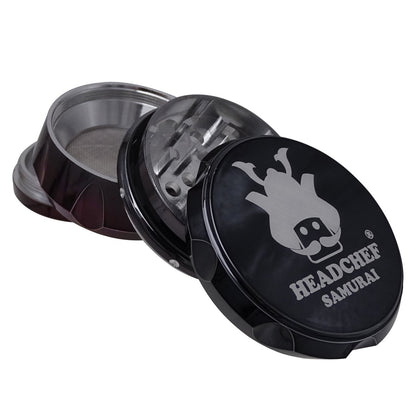 HEADCHEF SAMURAI 55MM 4PT GRINDER - SeedySide