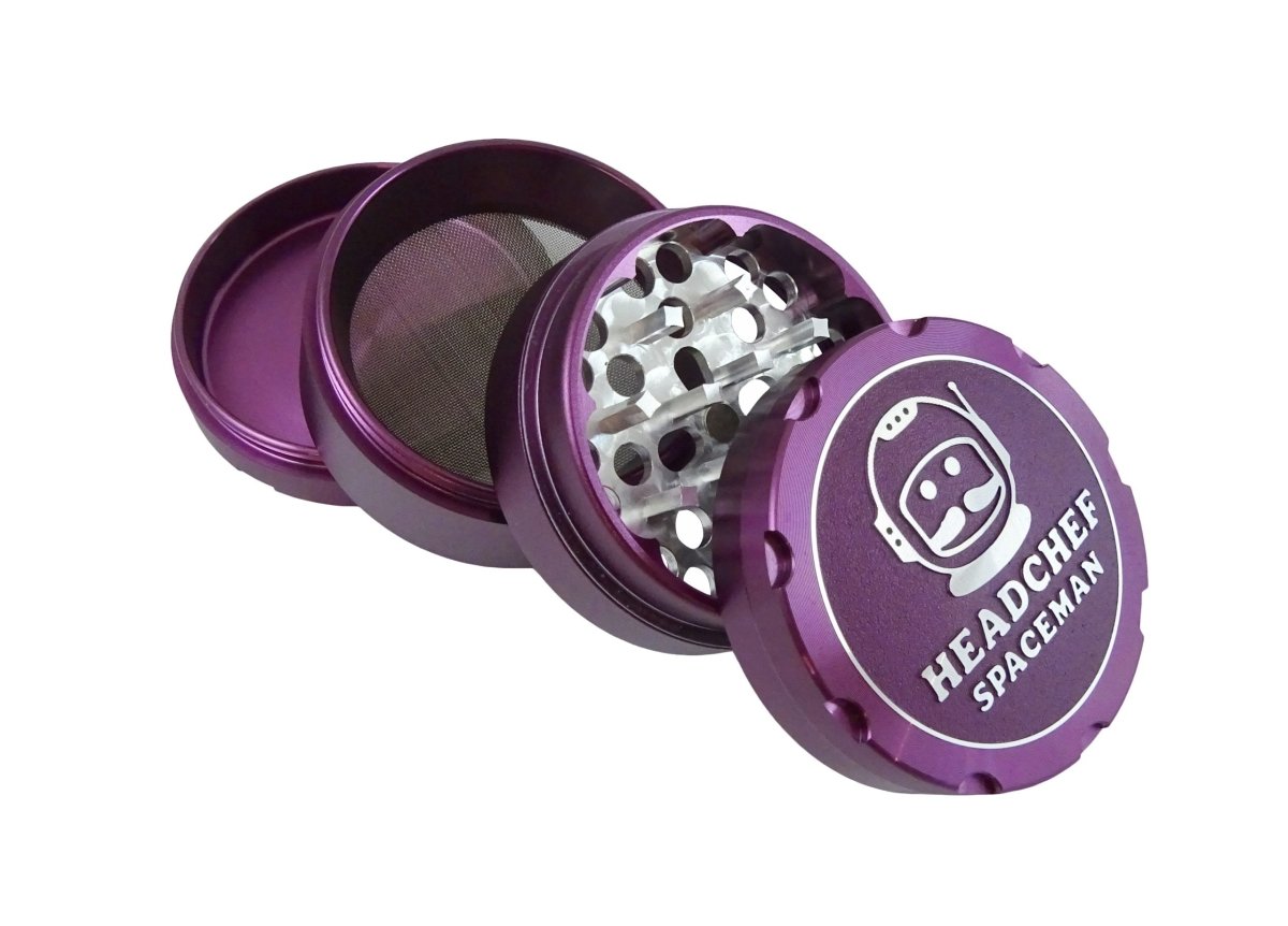 HEADCHEF SPACEMAN 55MM 4PT GRINDER - SeedySide