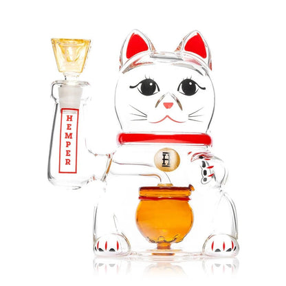 Hemper Lucky Cat Bong - SeedySide