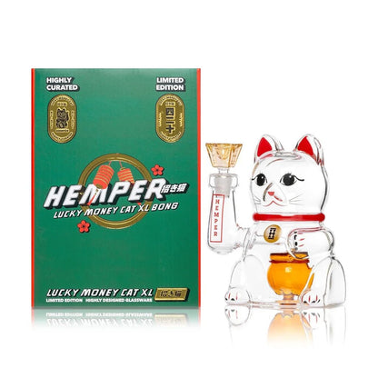 Hemper Lucky Cat Bong - SeedySide