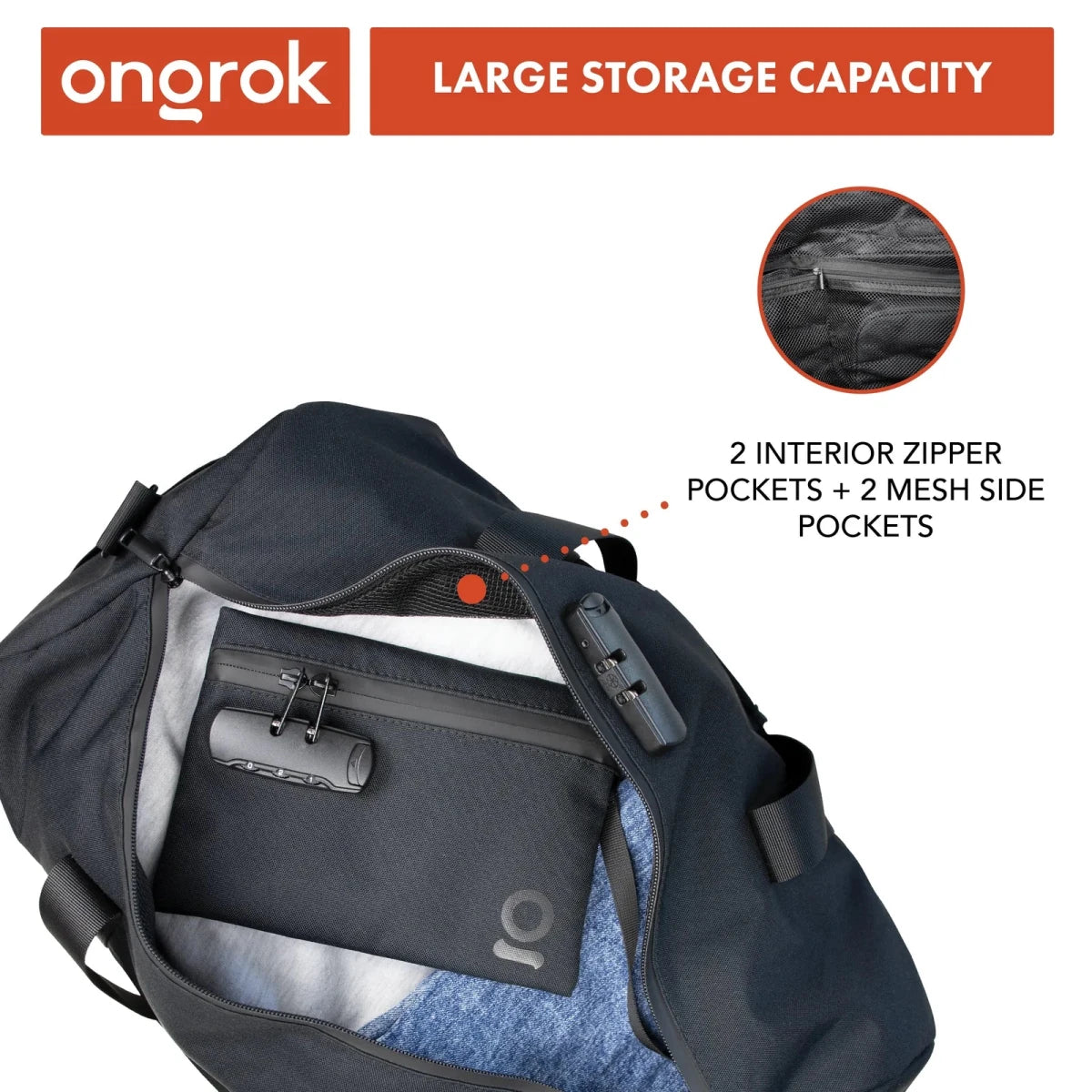 Ongrok Carbon-Lined Duffle Bag - SeedySide