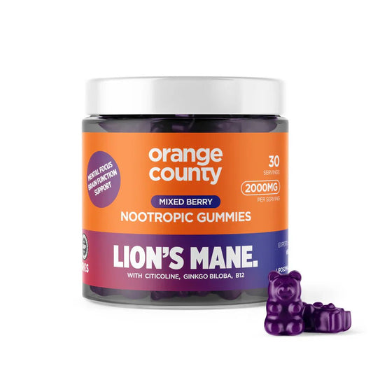 ORANGE COUNTY LIONS MANE GUMMIES (2000MG) - 30 - SeedySide