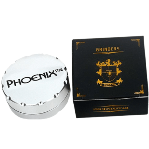 PHOENIX SILVER 2 PART 50MM GRINDER - SeedySide