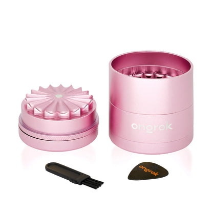 ONGROK 5-PIECE FLOWER GRINDER WITH STORAGE