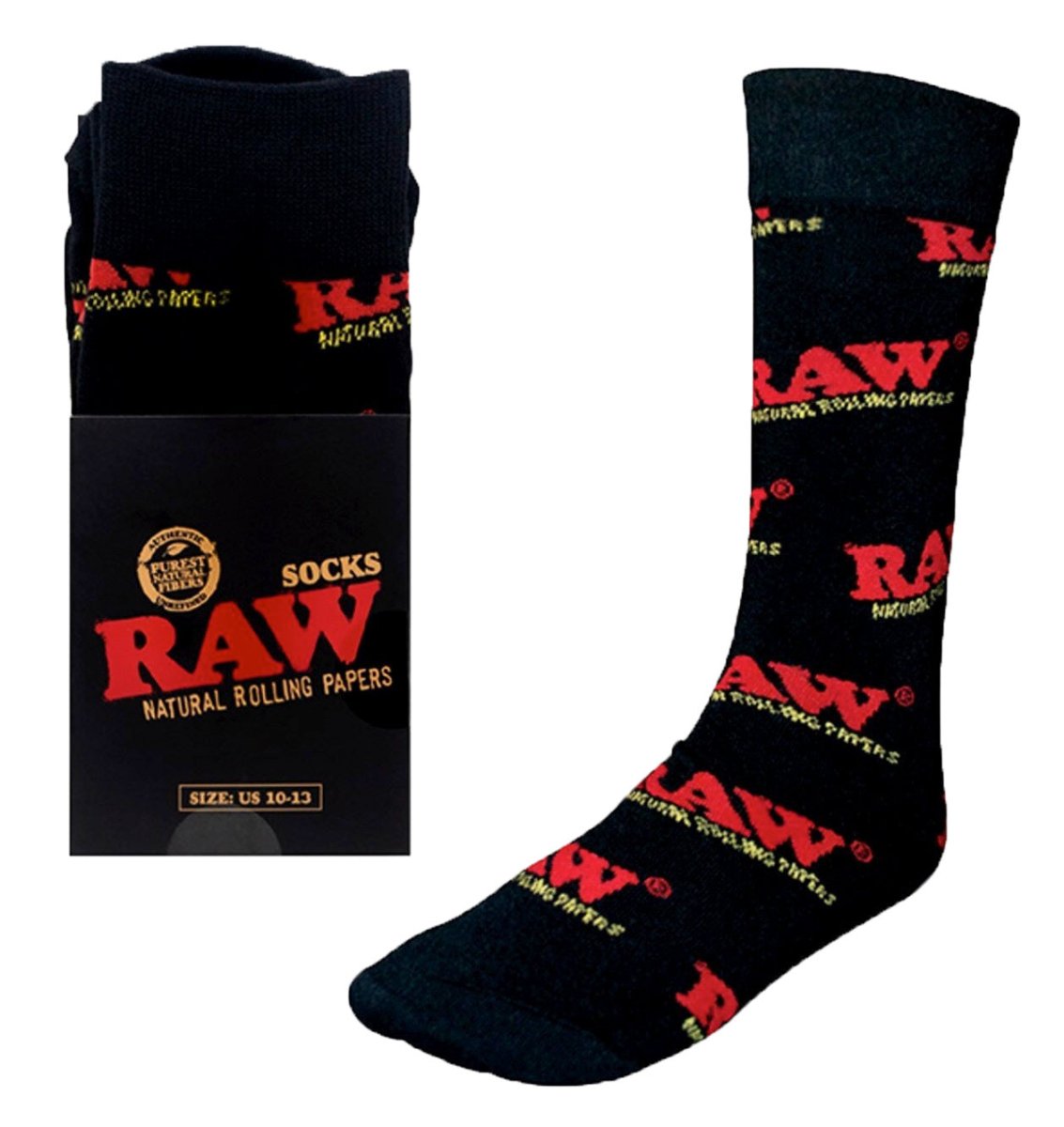 RAW SOCKS BLACK - SeedySide