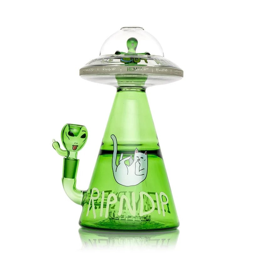 RIPNDIP x Hemper Lord Alien UFO Vortex Bong - SeedySide