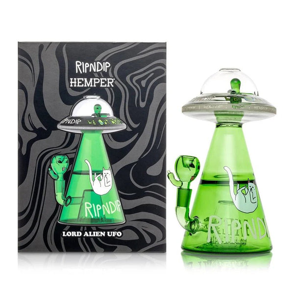 RIPNDIP x Hemper Lord Alien UFO Vortex Bong - SeedySide