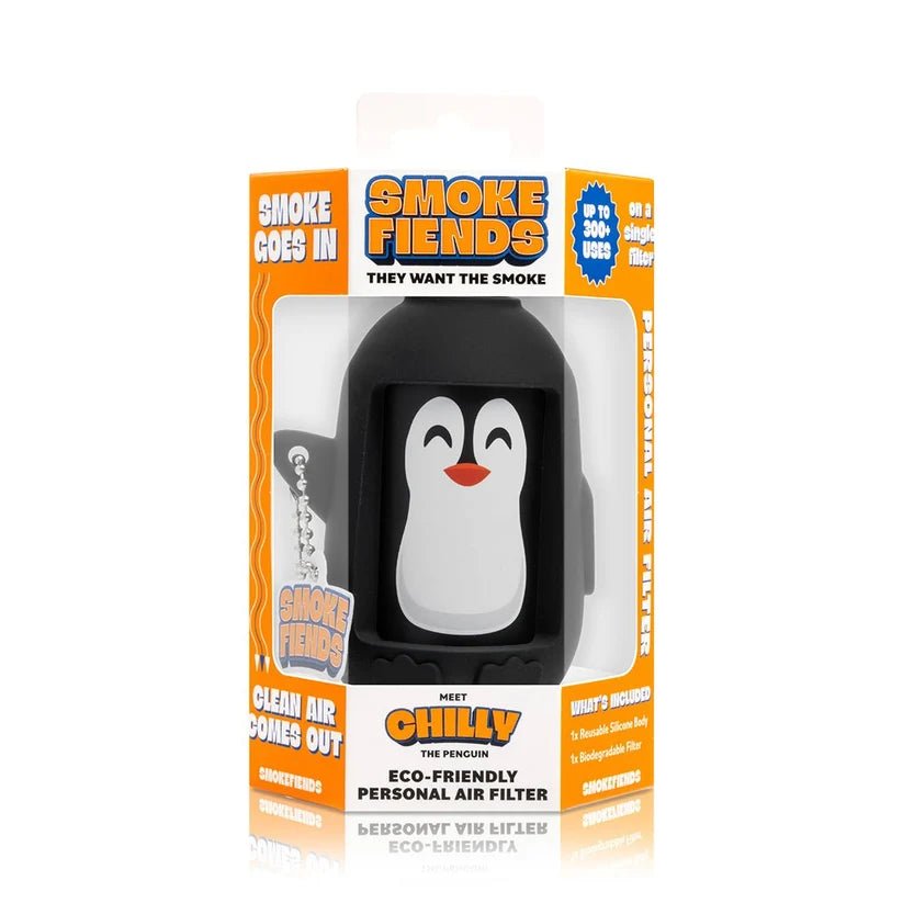 Smoke Fiends Chilly Penguin Glass Pipe - SeedySide